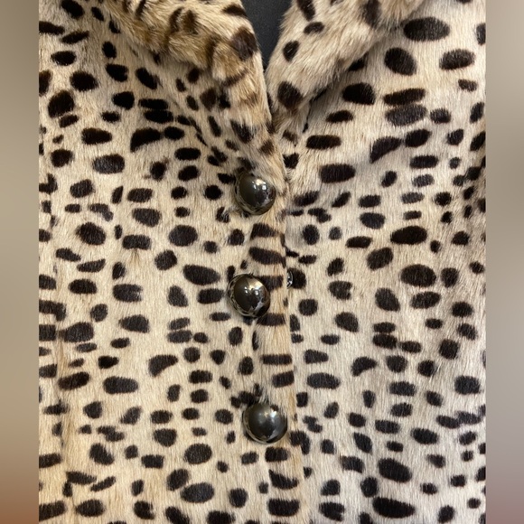 Never Worn! Seductions (Urban Planet) Faux Leopard fur jacket - Picture 4 of 7